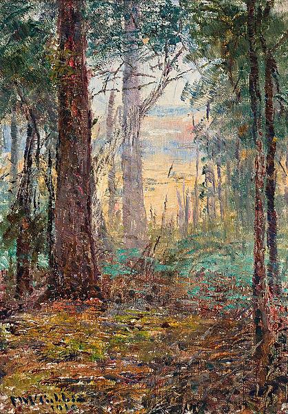 Frederick Mccubbin Forest Macedon by Frederick McCubbin china oil painting image